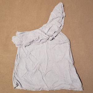 Q&A One shoulder top